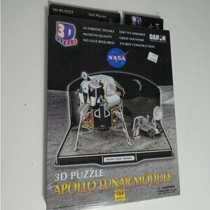 NASA Apollo Lunar Module 3D Puzzle 104 Pieces New